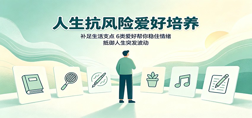 人生抗风险爱好培养：补足生活支点，6类爱好帮你稳住情绪，抵御人生突发波动瀚萌资源网-网赚网-网赚项目网-虚拟资源网-国学资源网-易学资源网-本站有全网最新网赚项目-易学课程资源-中医课程资源的在线下载网站！瀚萌资源网