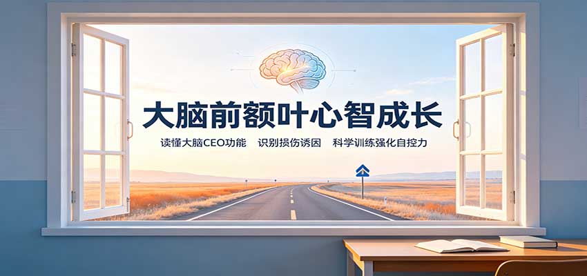 大脑前额叶心智成长：读懂大脑CEO功能，识别损伤诱因，科学训练强化自控力瀚萌资源网-网赚网-网赚项目网-虚拟资源网-国学资源网-易学资源网-本站有全网最新网赚项目-易学课程资源-中医课程资源的在线下载网站！瀚萌资源网