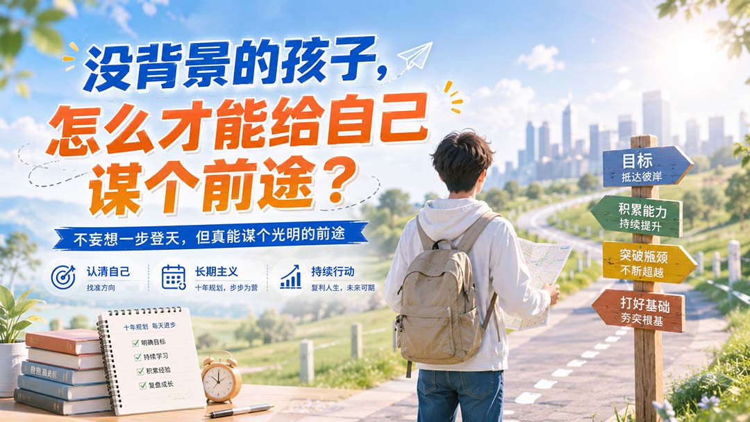（20180期）付费文章：没背景的孩子，怎么才能给自己谋个前途？瀚萌资源网-网赚网-网赚项目网-虚拟资源网-国学资源网-易学资源网-本站有全网最新网赚项目-易学课程资源-中医课程资源的在线下载网站！瀚萌资源网