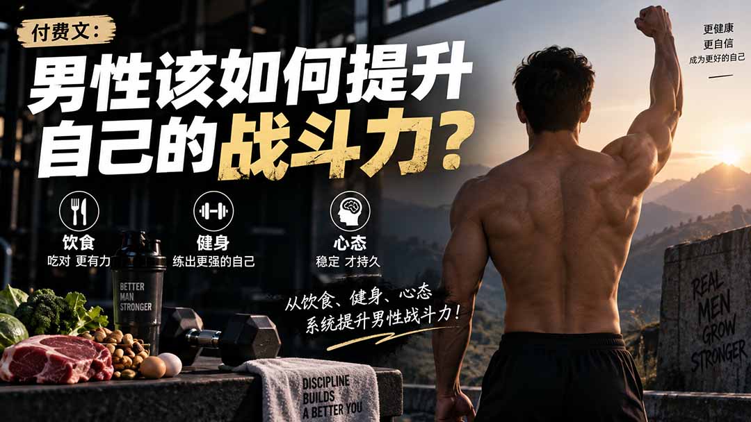 （20421期）付费文章：男性该如何提升自己的战斗力？瀚萌资源网-网赚网-网赚项目网-虚拟资源网-国学资源网-易学资源网-本站有全网最新网赚项目-易学课程资源-中医课程资源的在线下载网站！瀚萌资源网