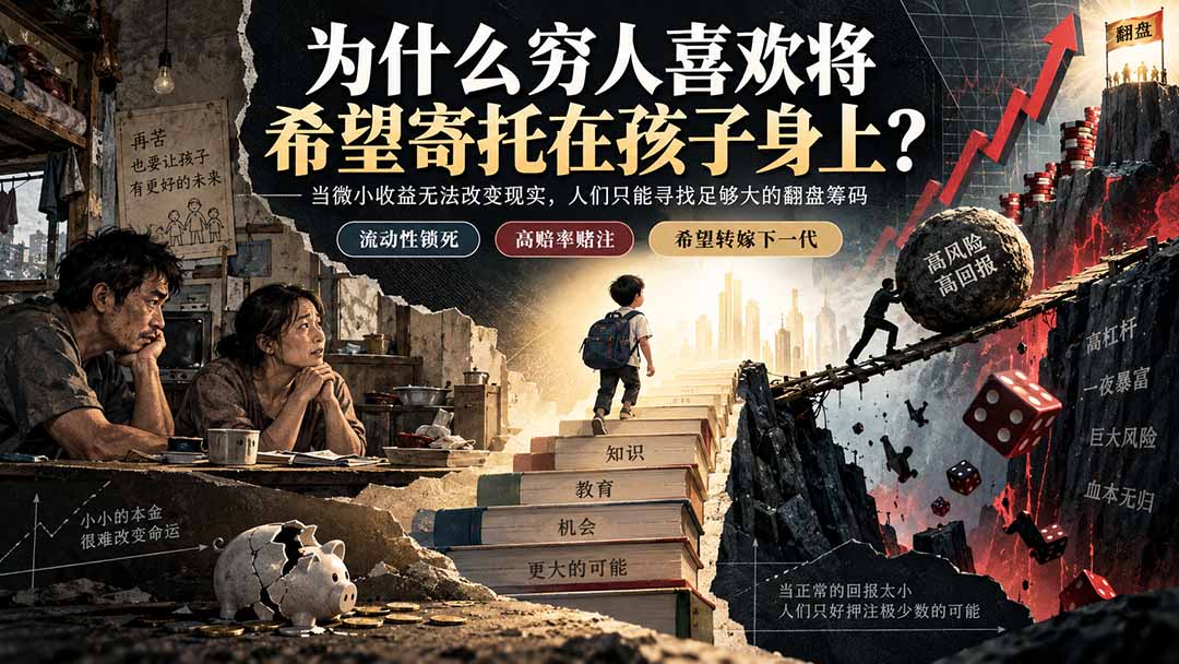 （20318期）社群精品文章：为什么穷人喜欢将希望寄托在孩子身上？瀚萌资源网-网赚网-网赚项目网-虚拟资源网-国学资源网-易学资源网-本站有全网最新网赚项目-易学课程资源-中医课程资源的在线下载网站！瀚萌资源网