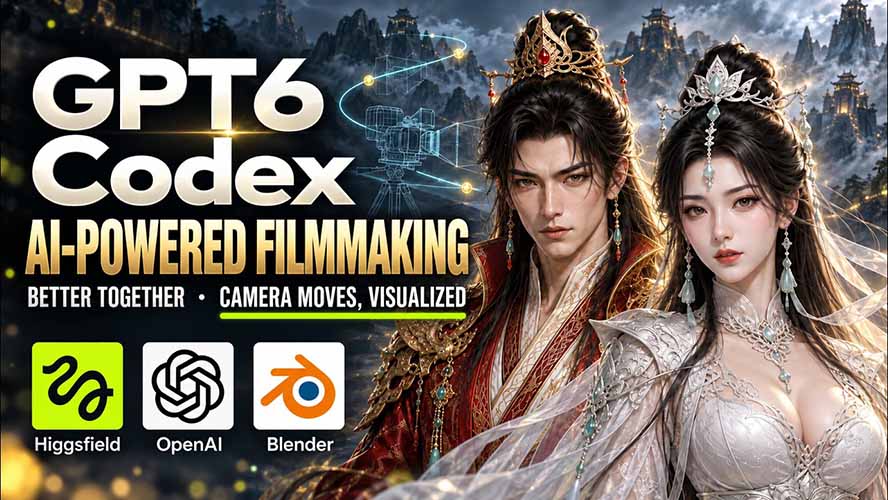 （20561期）GPT-6 Astra×Codex高智能制作视频！联手Higgsfield，运镜可视化实战瀚萌资源网-网赚网-网赚项目网-虚拟资源网-国学资源网-易学资源网-本站有全网最新网赚项目-易学课程资源-中医课程资源的在线下载网站！瀚萌资源网