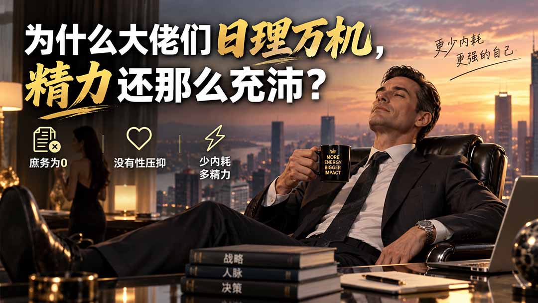 （20244期）付费文章：为什么大佬们日理万机，精力还那么充沛？瀚萌资源网-网赚网-网赚项目网-虚拟资源网-国学资源网-易学资源网-本站有全网最新网赚项目-易学课程资源-中医课程资源的在线下载网站！瀚萌资源网