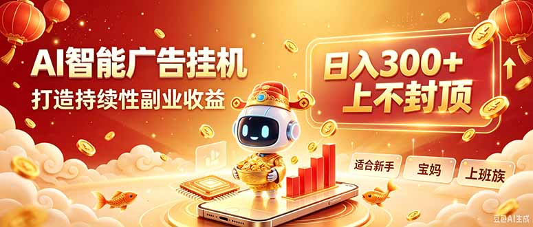 （20248期）告别手动干活！AI自动化，解锁线上被动收益瀚萌资源网-网赚网-网赚项目网-虚拟资源网-国学资源网-易学资源网-本站有全网最新网赚项目-易学课程资源-中医课程资源的在线下载网站！瀚萌资源网