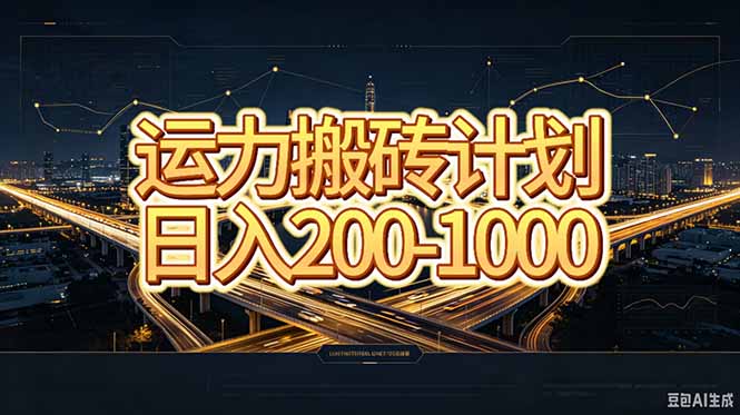（20283期）运力搬砖，风口项目。当日收益稳定200-1000。 每天仅需一小时，新人轻松上手。瀚萌资源网-网赚网-网赚项目网-虚拟资源网-国学资源网-易学资源网-本站有全网最新网赚项目-易学课程资源-中医课程资源的在线下载网站！瀚萌资源网