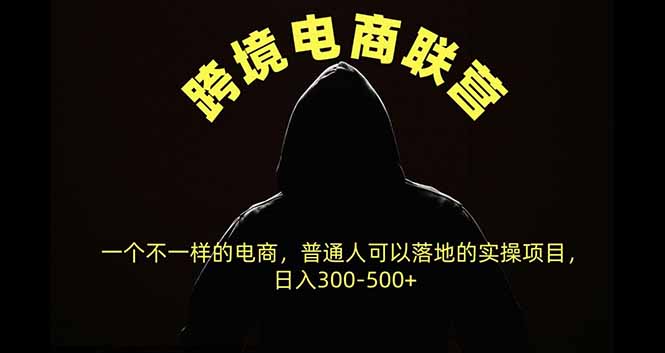 （20702期）跨境电商联营，一个不一样的电商，普通人可操作日入300-500+瀚萌资源网-网赚网-网赚项目网-虚拟资源网-国学资源网-易学资源网-本站有全网最新网赚项目-易学课程资源-中医课程资源的在线下载网站！瀚萌资源网