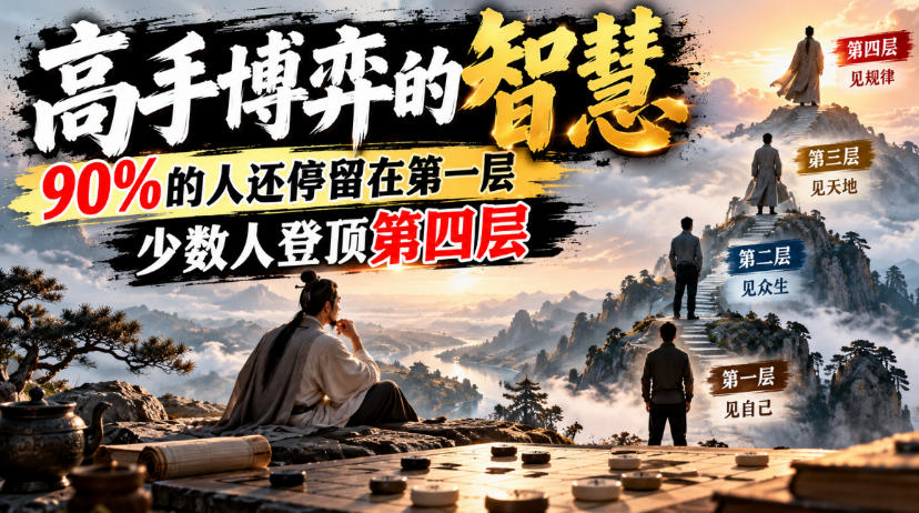 付费文章：高手博弈的智慧，90%的人还停留在第一层，少数人登顶第四层瀚萌资源网-网赚网-网赚项目网-虚拟资源网-国学资源网-易学资源网-本站有全网最新网赚项目-易学课程资源-中医课程资源的在线下载网站！瀚萌资源网
