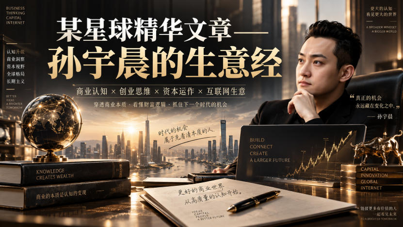 某星球精华文章——孙宇晨的生意经瀚萌资源网-网赚网-网赚项目网-虚拟资源网-国学资源网-易学资源网-本站有全网最新网赚项目-易学课程资源-中医课程资源的在线下载网站！瀚萌资源网