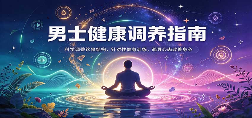 男士健康调养指南:科学调整饮食结构,针对性健身训练,疏导心态改善身心瀚萌资源网-网赚网-网赚项目网-虚拟资源网-国学资源网-易学资源网-本站有全网最新网赚项目-易学课程资源-中医课程资源的在线下载网站!瀚萌资源网