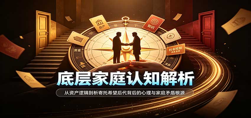 底层家庭认知解析：从资产逻辑剖析寄托希望后代背后的心理与家庭矛盾根源瀚萌资源网-网赚网-网赚项目网-虚拟资源网-国学资源网-易学资源网-本站有全网最新网赚项目-易学课程资源-中医课程资源的在线下载网站！瀚萌资源网