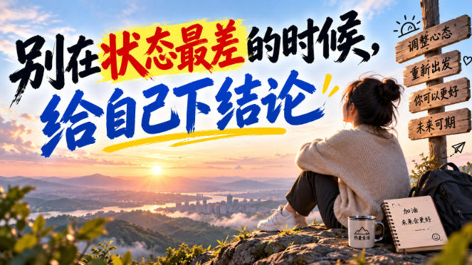 某公众号付费文章：别在状态最差的时候，给自己下结论瀚萌资源网-网赚网-网赚项目网-虚拟资源网-国学资源网-易学资源网-本站有全网最新网赚项目-易学课程资源-中医课程资源的在线下载网站！瀚萌资源网