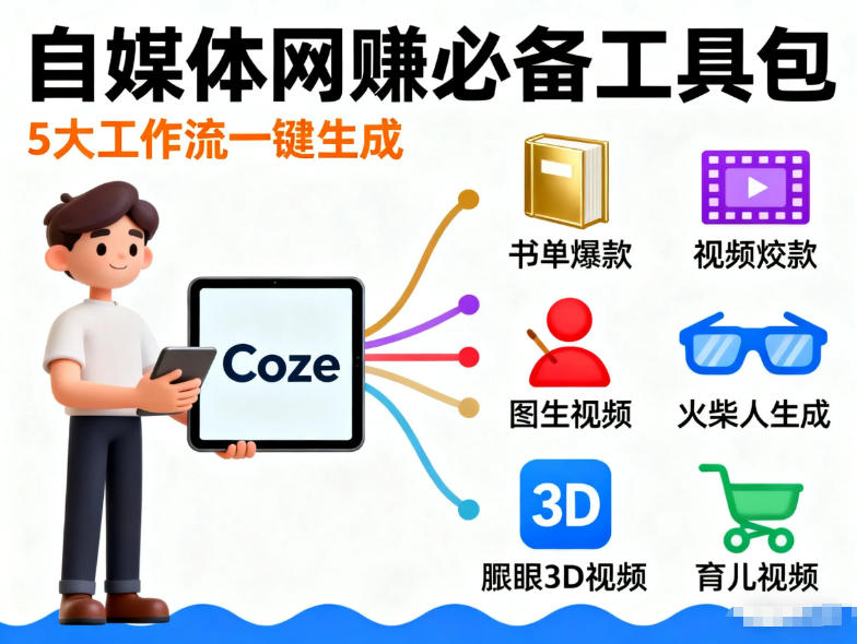 Coze工作流合集，内容一共100份左右，内容丰富，可以提供工作效率瀚萌资源网-网赚网-网赚项目网-虚拟资源网-国学资源网-易学资源网-本站有全网最新网赚项目-易学课程资源-中医课程资源的在线下载网站！瀚萌资源网