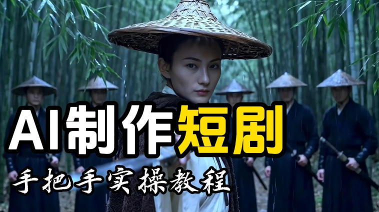 【保姆级手把手教程】AI短剧制作完整流程教学，从小白零基础到成片大神瀚萌资源网-网赚网-网赚项目网-虚拟资源网-国学资源网-易学资源网-本站有全网最新网赚项目-易学课程资源-中医课程资源的在线下载网站！瀚萌资源网