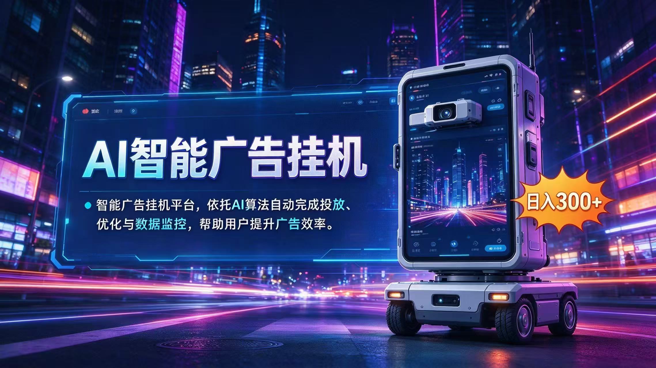（20936期）AI 智能广告挂机｜AI 自动运行，轻松托管广告任务瀚萌资源网-网赚网-网赚项目网-虚拟资源网-国学资源网-易学资源网-本站有全网最新网赚项目-易学课程资源-中医课程资源的在线下载网站！瀚萌资源网