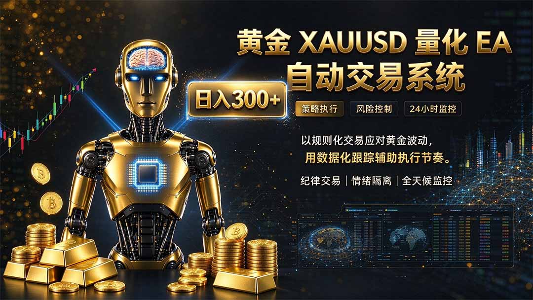 （21067期）普通人也能玩转AI量化：不盯盘，不熬夜，一套智投EA让策略自动跑瀚萌资源网-网赚网-网赚项目网-虚拟资源网-国学资源网-易学资源网-本站有全网最新网赚项目-易学课程资源-中医课程资源的在线下载网站！瀚萌资源网