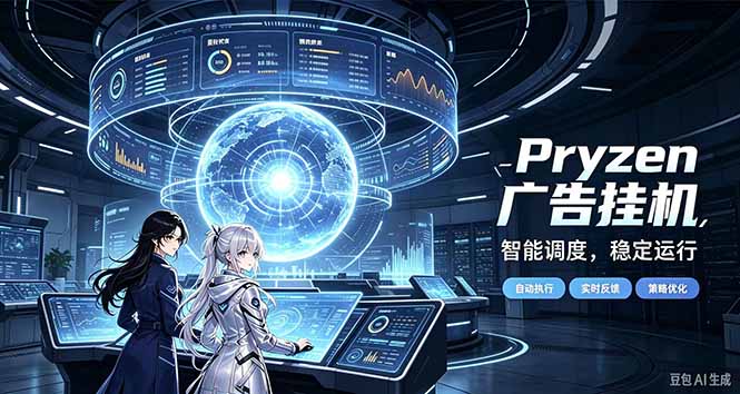 （21102期）Pryzen广告全自动挂机给自己一个交代，门槛低，零基础小白也可以快速上手瀚萌资源网-网赚网-网赚项目网-虚拟资源网-国学资源网-易学资源网-本站有全网最新网赚项目-易学课程资源-中医课程资源的在线下载网站！瀚萌资源网