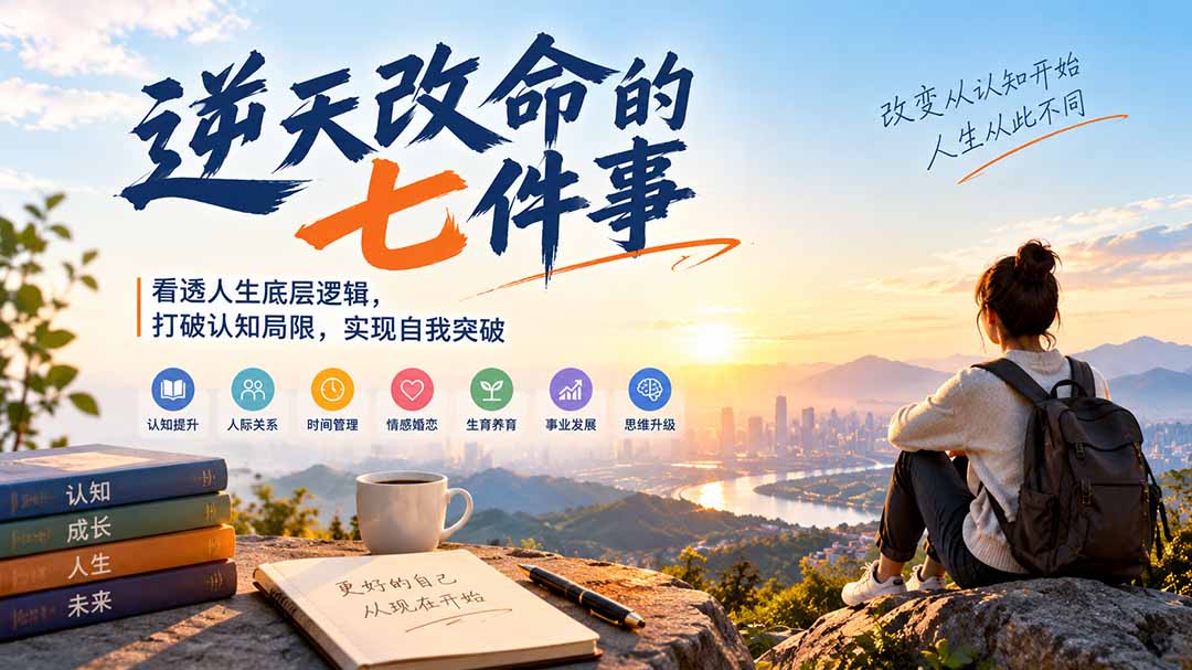 （21022期）付费文章：逆天改命的七件事，看透人生底层逻辑，打破认知局限，实现自我突破瀚萌资源网-网赚网-网赚项目网-虚拟资源网-国学资源网-易学资源网-本站有全网最新网赚项目-易学课程资源-中医课程资源的在线下载网站！瀚萌资源网