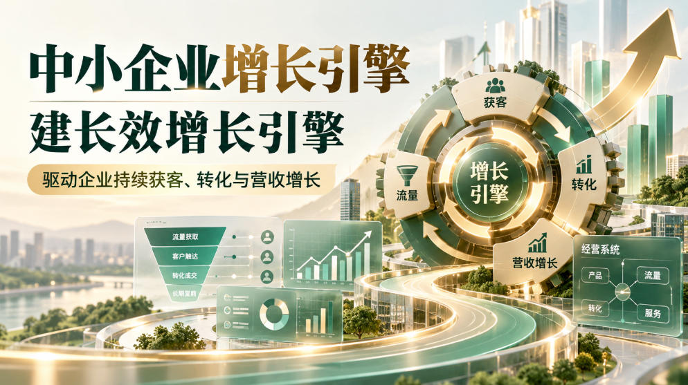中小企业增长引擎，建长效增长引擎，驱动企业持续获客、转化与营收增长瀚萌资源网-网赚网-网赚项目网-虚拟资源网-国学资源网-易学资源网-本站有全网最新网赚项目-易学课程资源-中医课程资源的在线下载网站！瀚萌资源网