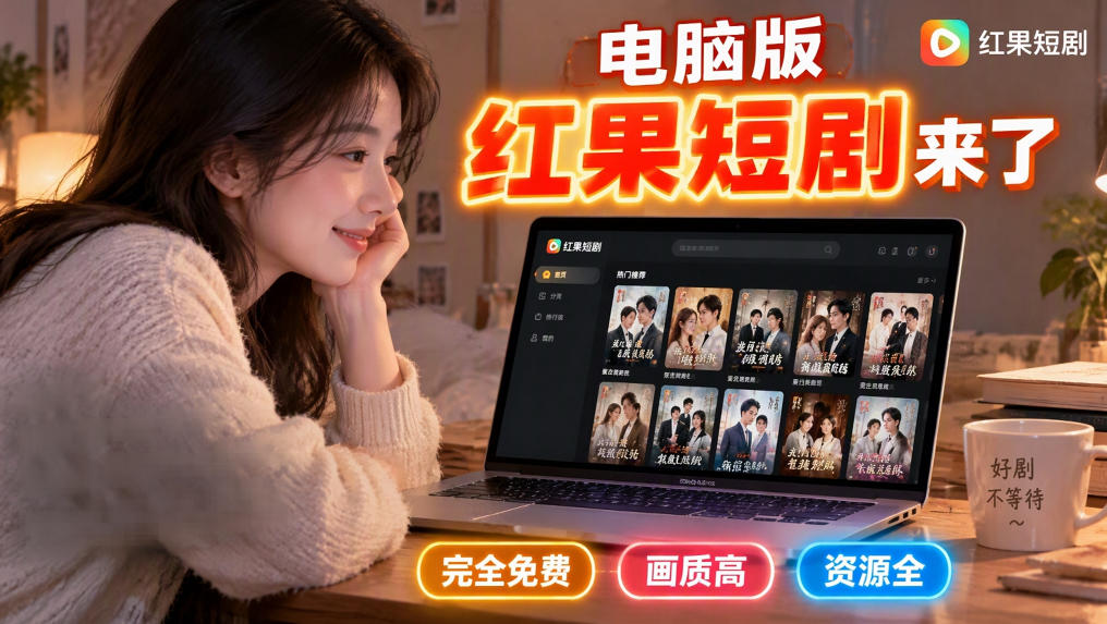 手机看短剧费眼？电脑版红果短剧来了，完全免费、画质高、资源全瀚萌资源网-网赚网-网赚项目网-虚拟资源网-国学资源网-易学资源网-本站有全网最新网赚项目-易学课程资源-中医课程资源的在线下载网站！瀚萌资源网