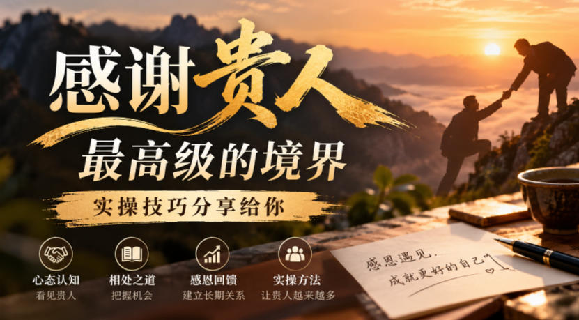 某公众号付费文章:感谢贵人最高级的境界,实操技巧分享给你瀚萌资源网-网赚网-网赚项目网-虚拟资源网-国学资源网-易学资源网-本站有全网最新网赚项目-易学课程资源-中医课程资源的在线下载网站!瀚萌资源网