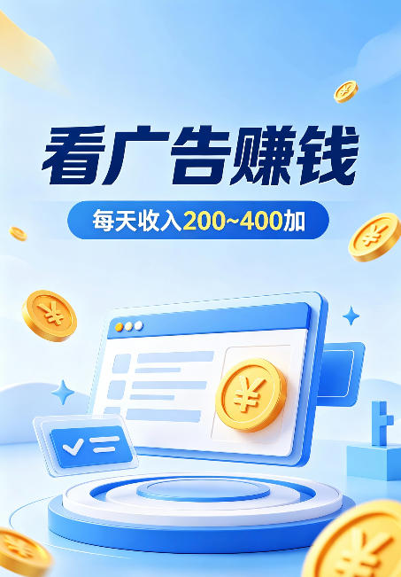 普通人翻身副业，ai自动浏览广告计划，零经验上手，日入300-400+，稳定增收，风口红利【揭秘】瀚萌资源网-网赚网-网赚项目网-虚拟资源网-国学资源网-易学资源网-本站有全网最新网赚项目-易学课程资源-中医课程资源的在线下载网站！瀚萌资源网