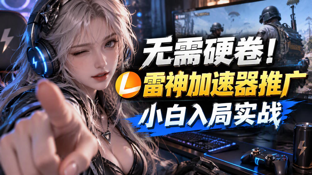 无需硬卷！雷神加速器推广，小白入局实战一天也能几十r瀚萌资源网-网赚网-网赚项目网-虚拟资源网-国学资源网-易学资源网-本站有全网最新网赚项目-易学课程资源-中医课程资源的在线下载网站！瀚萌资源网